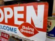 画像3: dp-121009-05 Dairy Queen / 1962 W-side metal sign