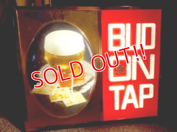 画像1: dp-121216-01 Budweiser / BUD ON TAP Light sign