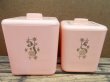 画像2: kt-130703-01 Cols Plastic / 60's Pink Canister set