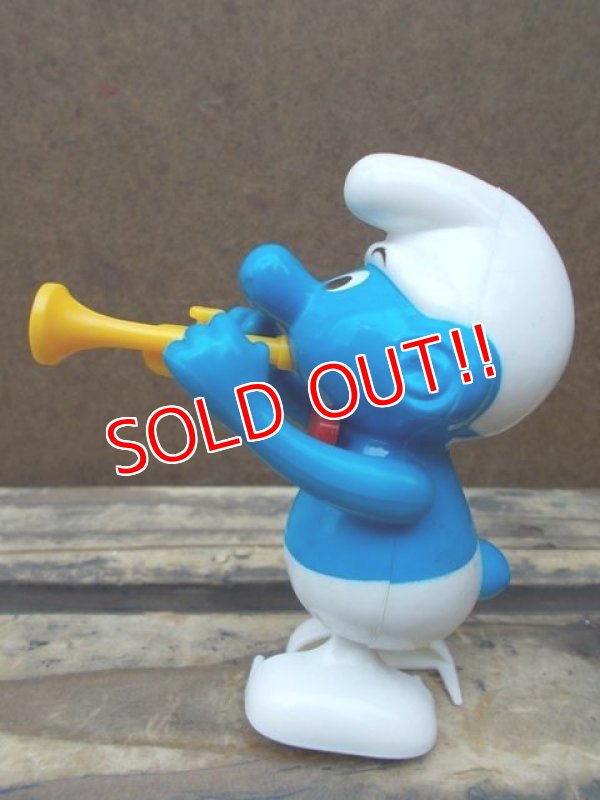 画像3: ct-130702-39 Smurf / Galoob 80's Walking Smurf  "Trumpet"