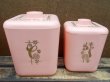 画像3: kt-130703-01 Cols Plastic / 60's Pink Canister set