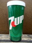 画像1: dp-130702-01 7up / Thermo-serv 80's Plastic cup