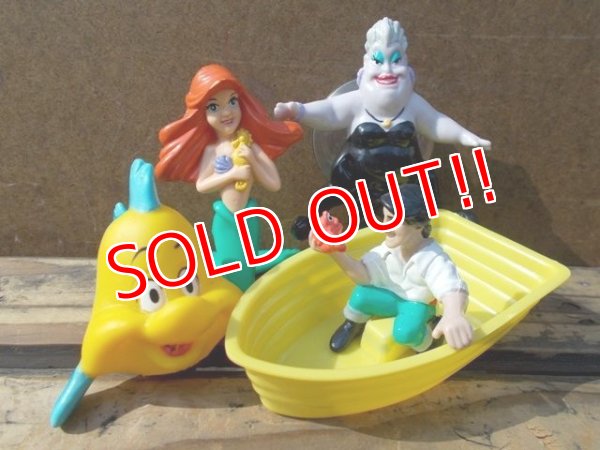 画像1: ct-130709-02 Little Mermaid / Mcdonald's 1989 Happy meal set