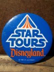 画像1: pb-707-01 Disneyland  / STAR TOURS 80's Pinback