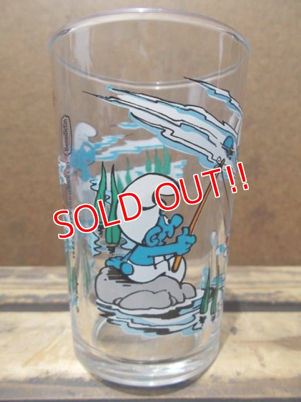 画像4: gs-130716-06 Smurf / IMP Benedictin 1993 glass