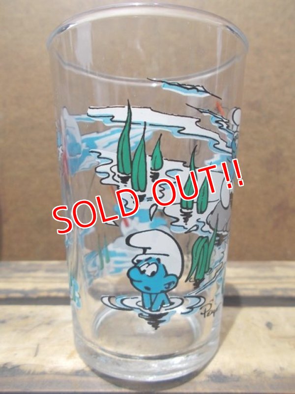 画像2: gs-130716-06 Smurf / IMP Benedictin 1993 glass