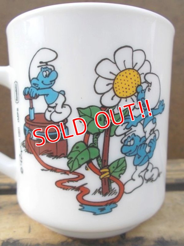 画像3: gs-130716-16 Smurf / 1991 Milk glass mug (France)