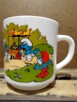 画像1: gs-130716-13 Smurf / 1986 Milk glass mug (France)