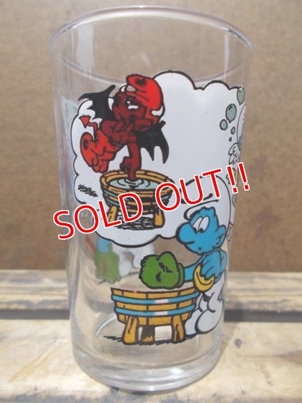 画像2: gs-130716-09 Smurf / IMP Benedictin 1994 glass