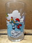 画像1: gs-130716-05 Smurf / IMP Benedictin 1986 glass