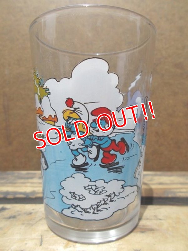 画像1: gs-130716-05 Smurf / IMP Benedictin 1986 glass