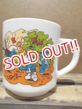 画像: gs-130716-14 Smurf / 1987 Milk glass mug (France)