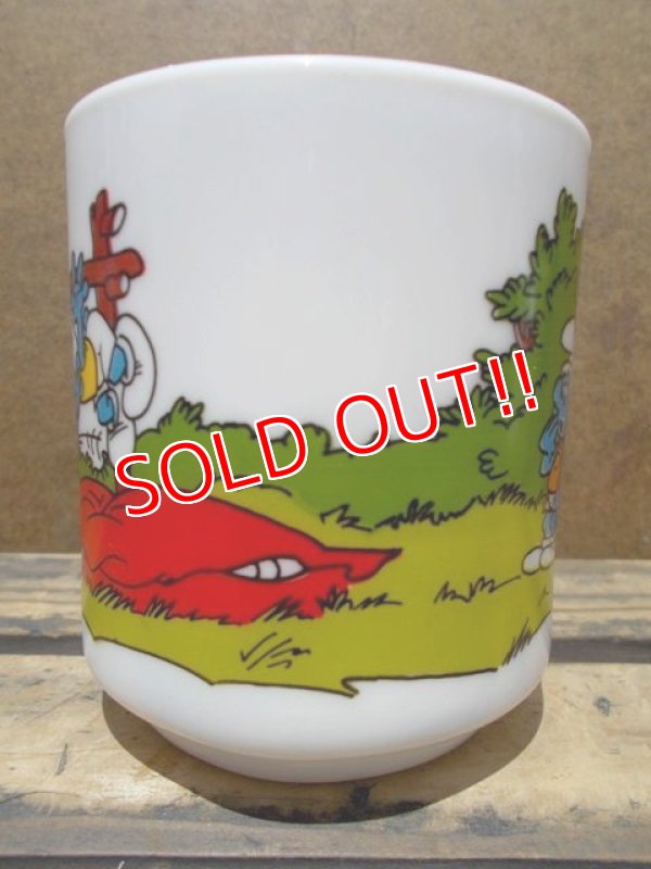 画像4: gs-130716-12 Smurf / 1984 Milk glass mug (France)