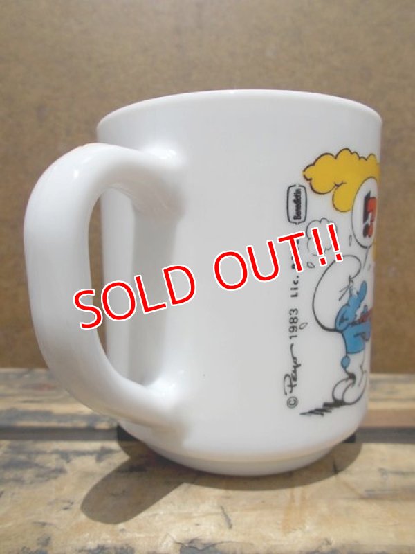 画像5: gs-130716-10 Smurf / 1983 Milk glass mug (France)