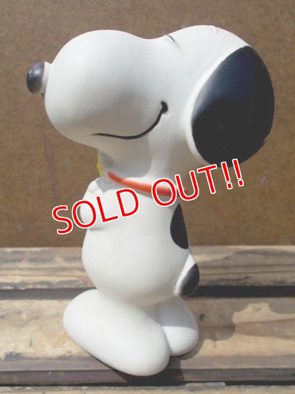 画像2: ct-130716-47 Snoopy & Woodstock / 80's Vinyl Squeak Toy