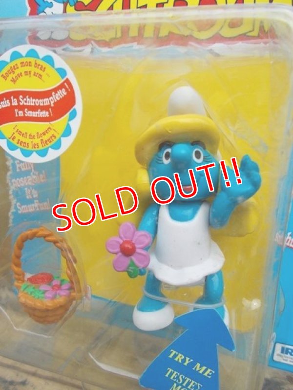 画像2: ct-130702-25 Smurf / 90's Action figure "Smurfette"