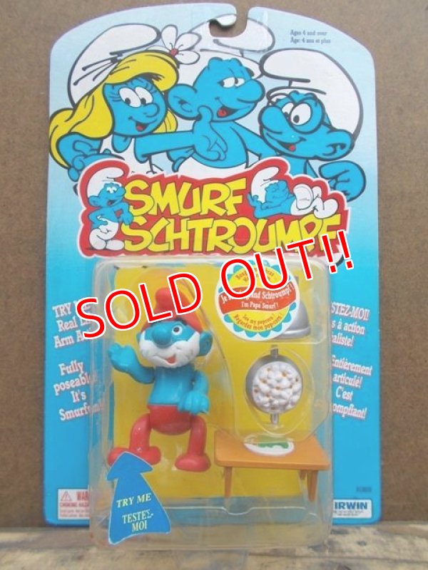 画像1: ct-130702-26 Smurf / 90's Action figure "Papa Smurf"