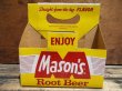 画像1: dp-110803-17 Mason's Root Beer / 60's Paper Bottle Carrier