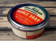 画像1: dp-130801-12 Blue Ribbon / Vintage Saddle Soap Can