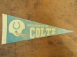 画像1: dp-722-03 NFL 70's mini Pennant "Indianapolis Colts"