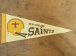 画像1: dp-722-06 NFL 70's mini Pennant "The New Orleans Saints"