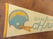 画像2: dp-722-02 NFL 70's mini Pennant "San Diego Chargers"