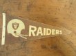 画像1: dp-722-05 NFL 70's mini Pennant "Oakland Raiders"