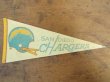 画像1: dp-722-02 NFL 70's mini Pennant "San Diego Chargers"