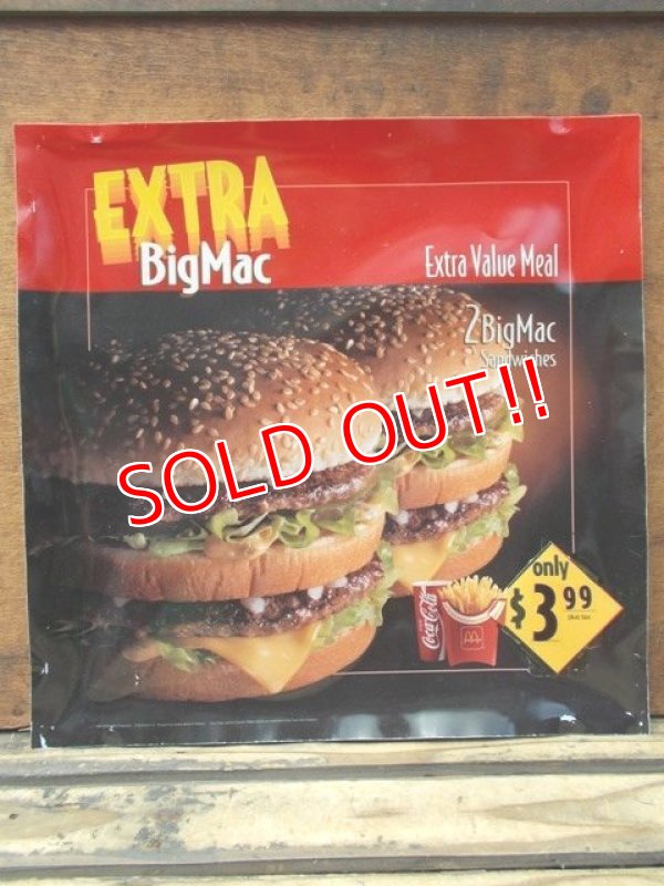 画像1: dp-130521-01 McDonald's / 90's Translite "Extra Big Mac"