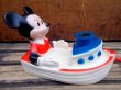 画像2: ct-130806-31 Mickey Mouse / A Child Guidance Toy 70's Bubble Barge Toy