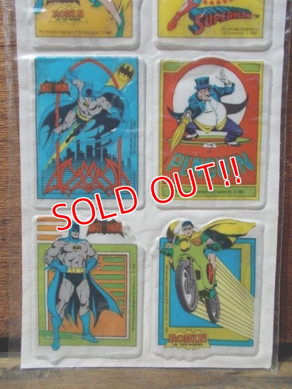 画像3: ct-813-91 DC Comic / Super Heroes 80's Puffy Stickers (C)