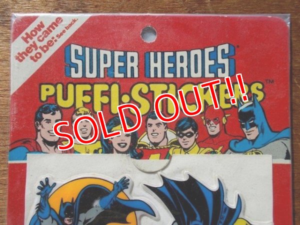 画像2: ct-813-90 DC Comic / Super Heroes 80's Puffy Stickers (D)