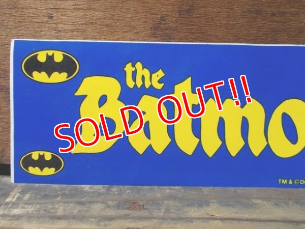 画像2: ct-813-99 Batman / 80's Sticker (A)