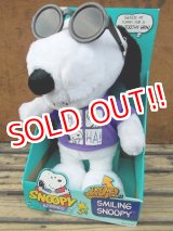 画像: ct-130716-63 Joe Cool / Hasbro 90's Smiling Snoopy Plush doll