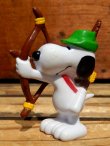 画像1: ct-130821-26 Snoopy /  Schleich 80's PVC "bow and arrow"