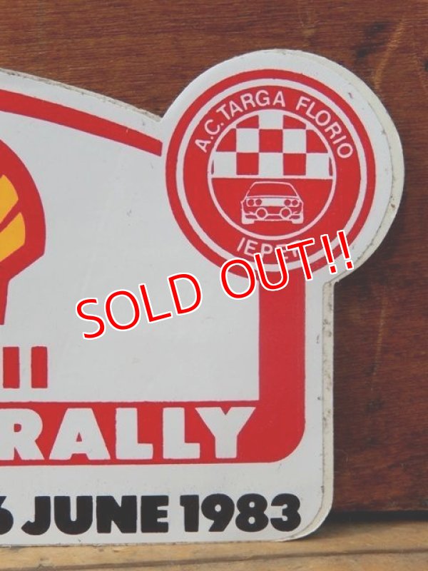 画像4: ad-821-17 Shell / 24 Hours Rally 80's Sticker
