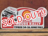 画像: ad-821-17 Shell / 24 Hours Rally 80's Sticker