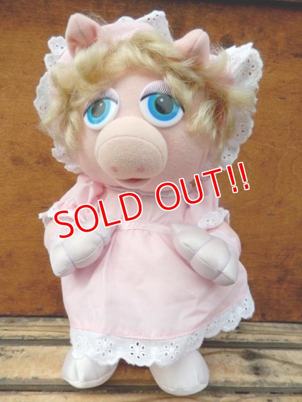 画像1: ct-130423-10 Baby Miss Piggy / Little Boppers 80's Plush doll