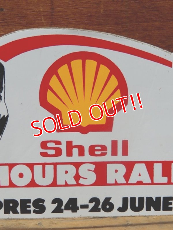画像3: ad-821-17 Shell / 24 Hours Rally 80's Sticker