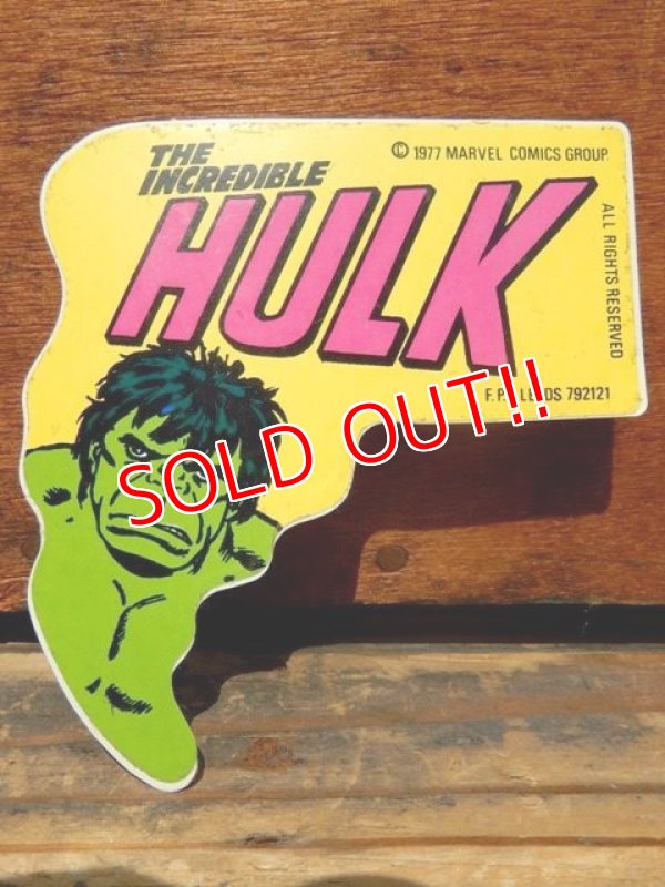 画像1: ad-821-21 Incredible Hulk / 70's Sticker