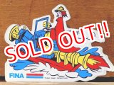 画像: ad-821-21 The Rescuers × FINA / 70's-80's Sticker (A)