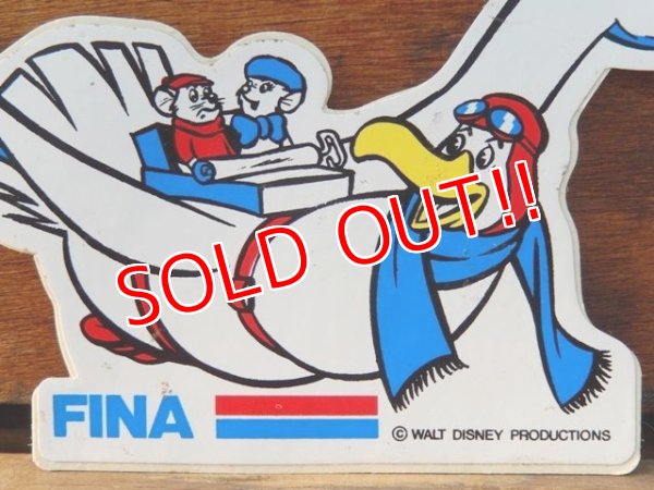画像2: ad-821-23 The Rescuers × FINA / 70's-80's Sticker (C)