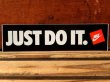 画像1: ad-821-27 NIKE / 90's "Just Do It" Sticker