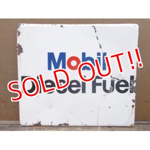 画像: dp-130611-04 Mobil / 50's Enamel sign