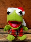 画像1: ct-130820-04 Baby Kermit / 80's Plush doll (Santa)