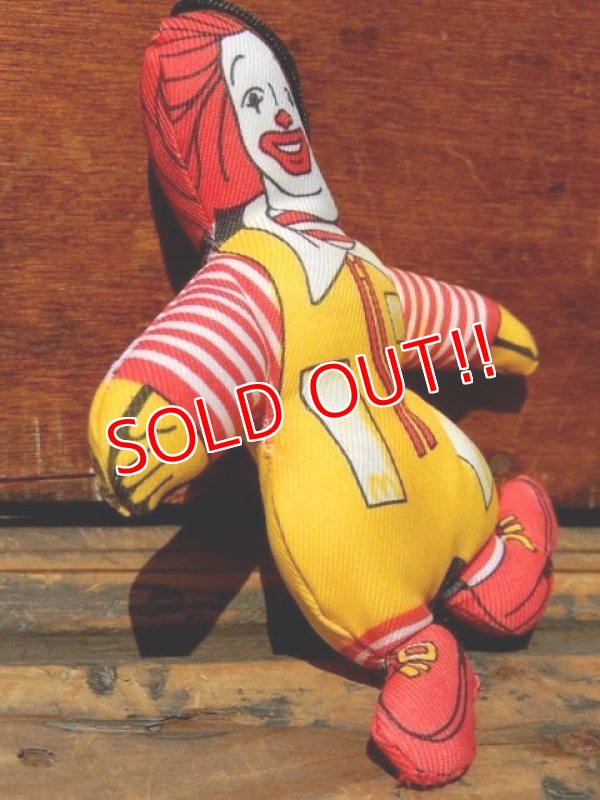 画像3: ct-130901-01 Ronald McDonald / 80's mini cloth doll