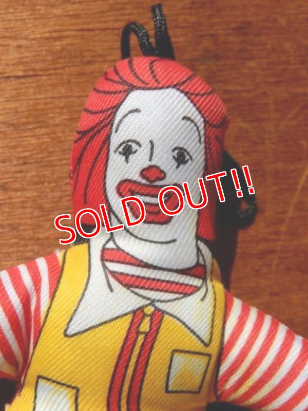 画像2: ct-130901-01 Ronald McDonald / 80's mini cloth doll