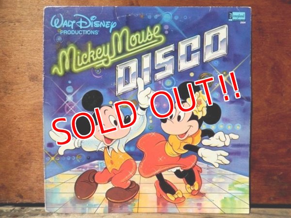 画像1: ct-130903-24 Mickey Mouse DISCO / 70's Record