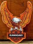 画像1: ad-821-33 KAWASAKI /Motor Cycles Sticker