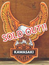 画像: ad-821-33 KAWASAKI /Motor Cycles Sticker